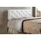 Baxton Studio Baltimore Modern and Contemporary King White Upholstered Headboard 117-6350 - alternate 2